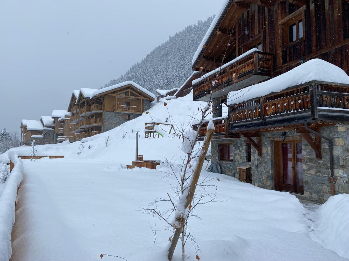 Chalet Des Trappeurs Coeur Vanoise 15 Persons La Plagne Kültér fotó